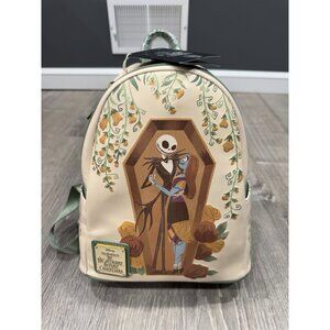 New Disney Nightmare Before Christmas Jack Sally Loungefly Bag Backpack LF10